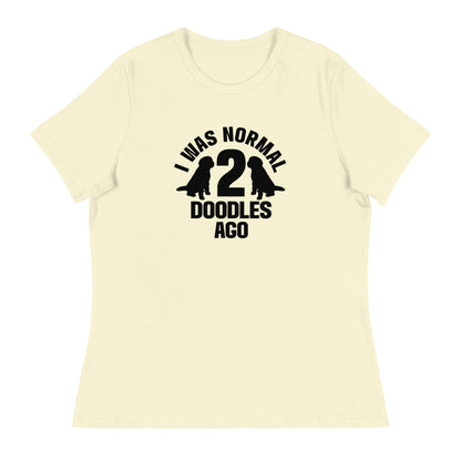 Normal 2 Doodles Ago - Women's Relaxed T Shirt