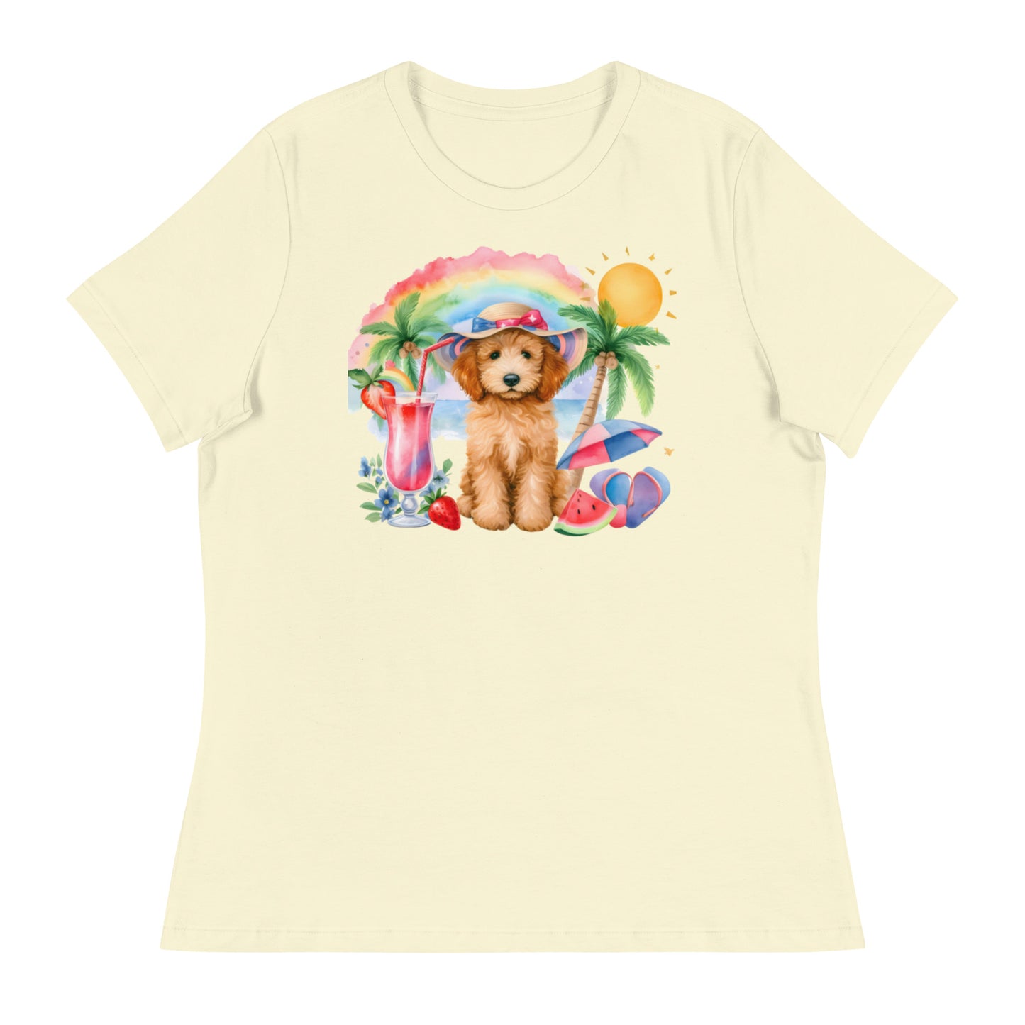 Puppy Beach Women's Relaxed T Shirt