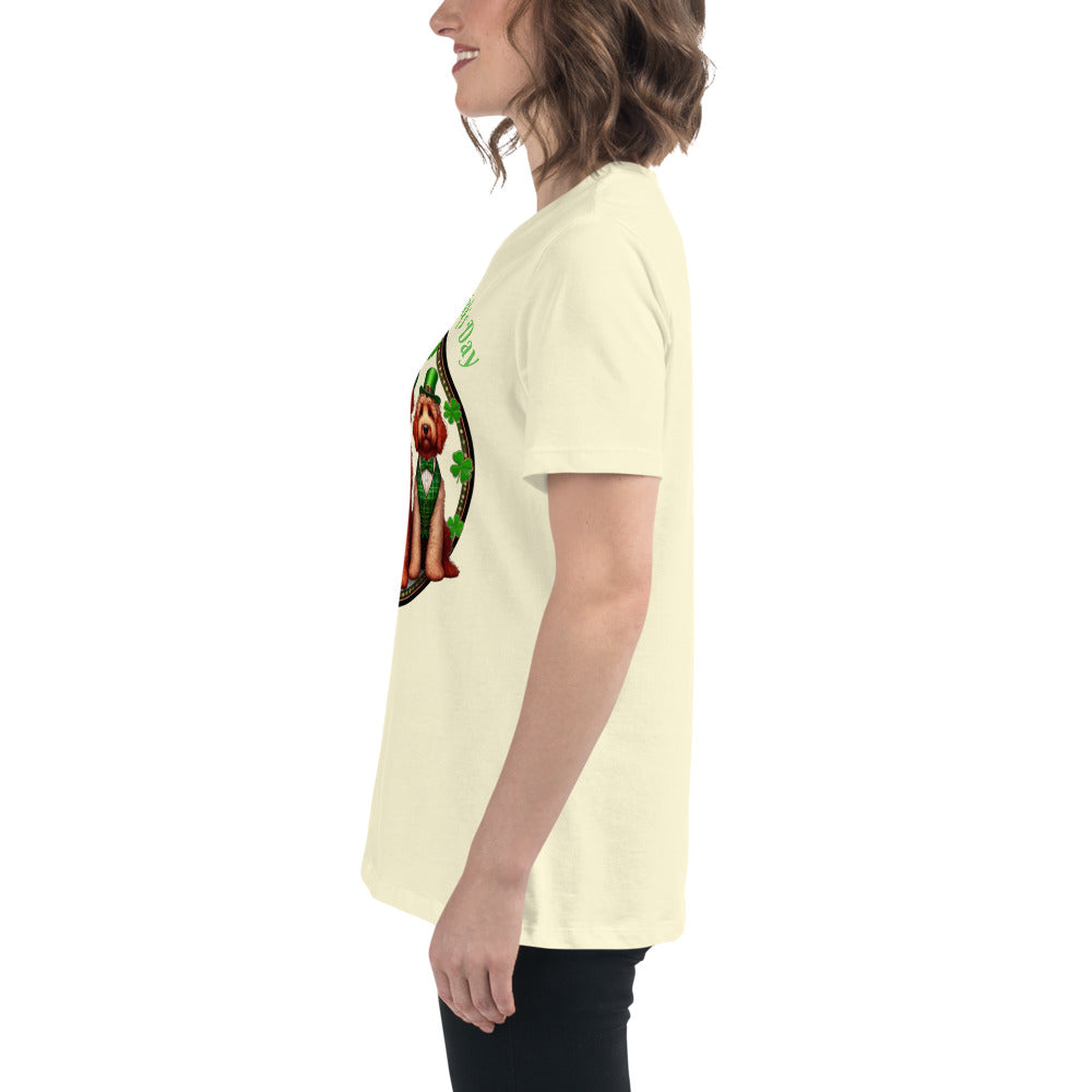 Doodle St. Patrick's Day - Bella Women's Relaxed T Shirt