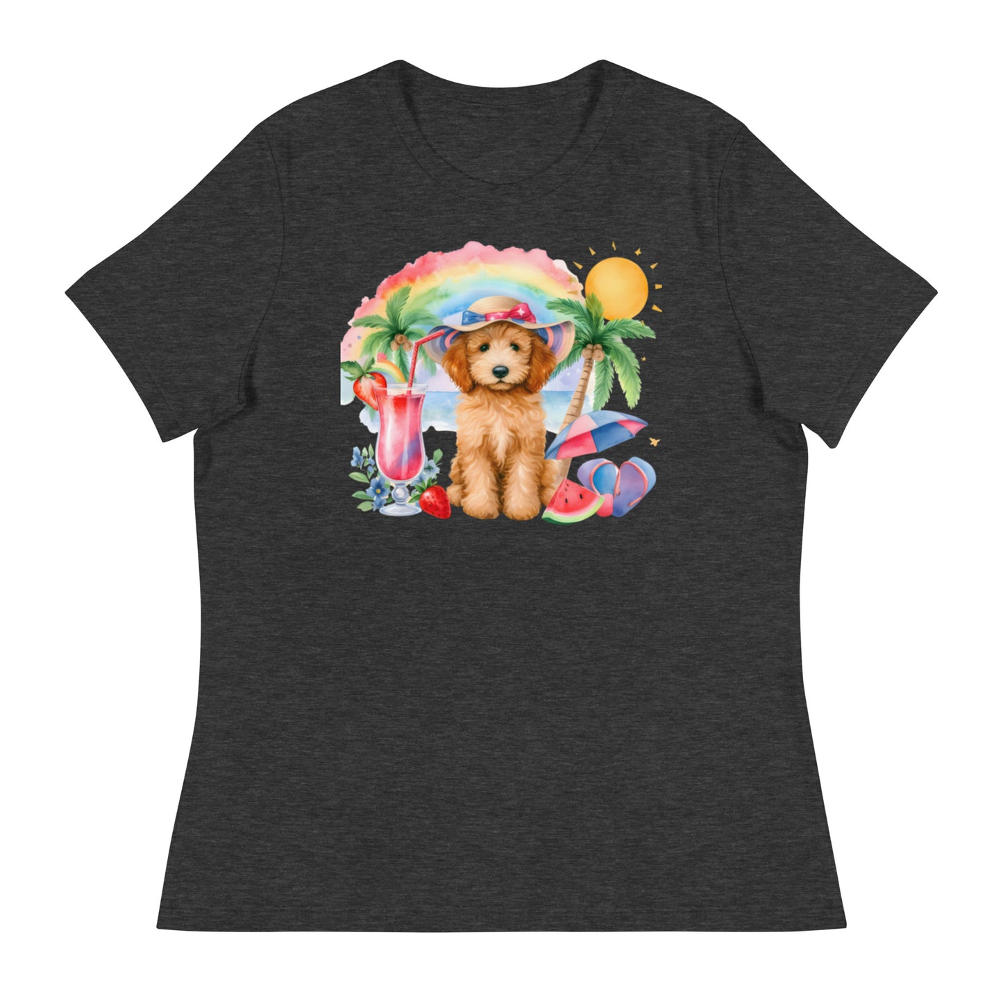 Puppy Beach Women's Relaxed T Shirt