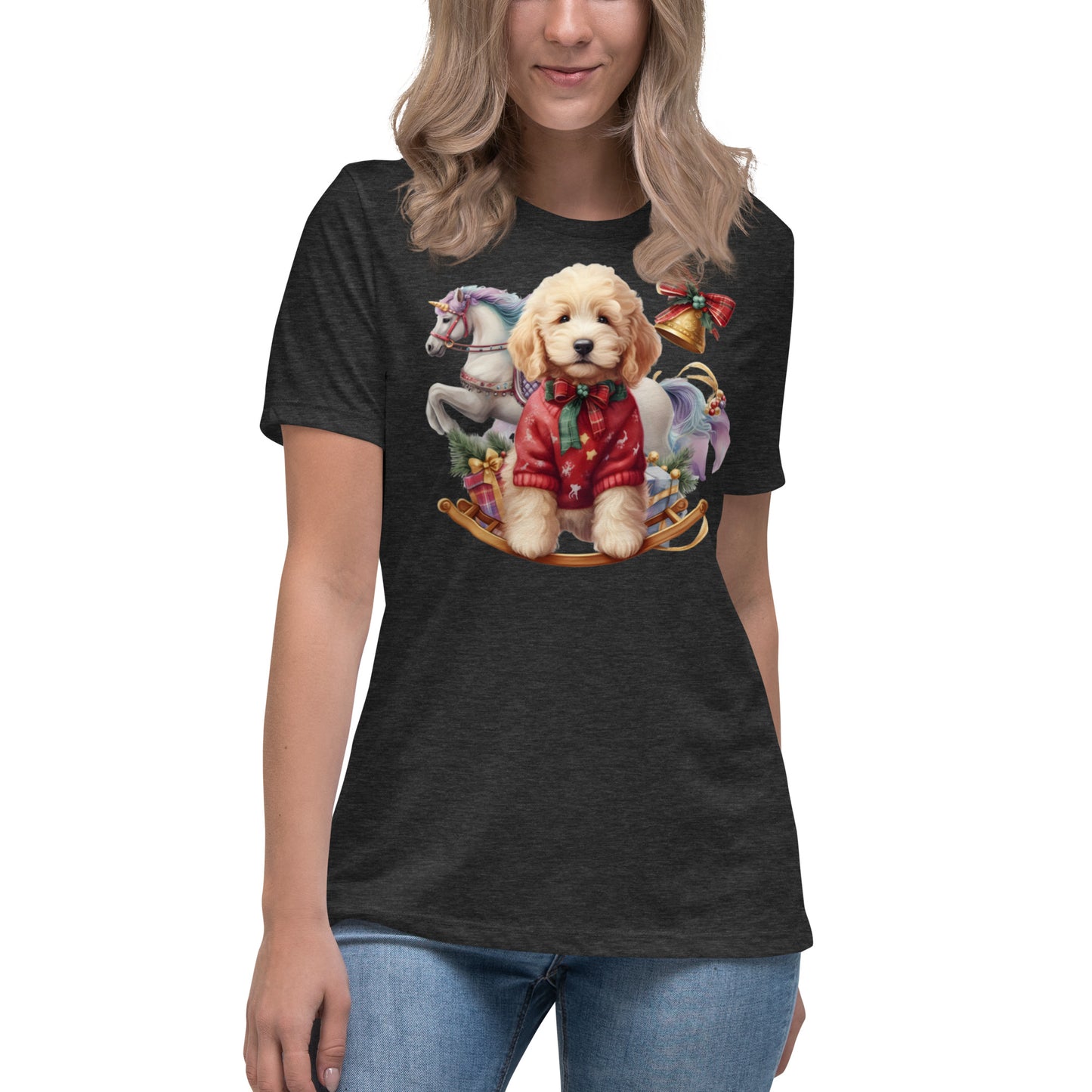 Christmas Doodle Women's Relaxed T Shirt