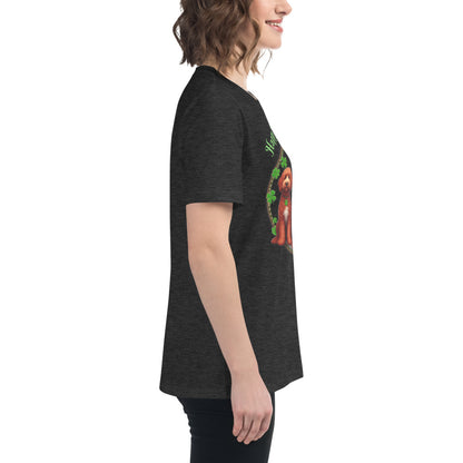 Doodle St. Patrick's Day - Bella Women's Relaxed T Shirt