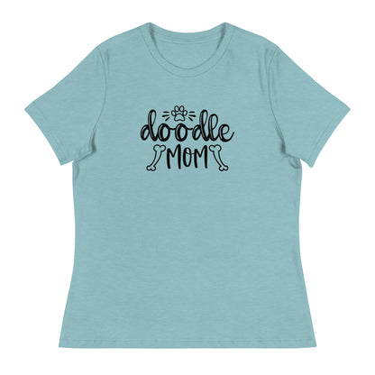 Doodle Mom Women's Relaxed T Shirt