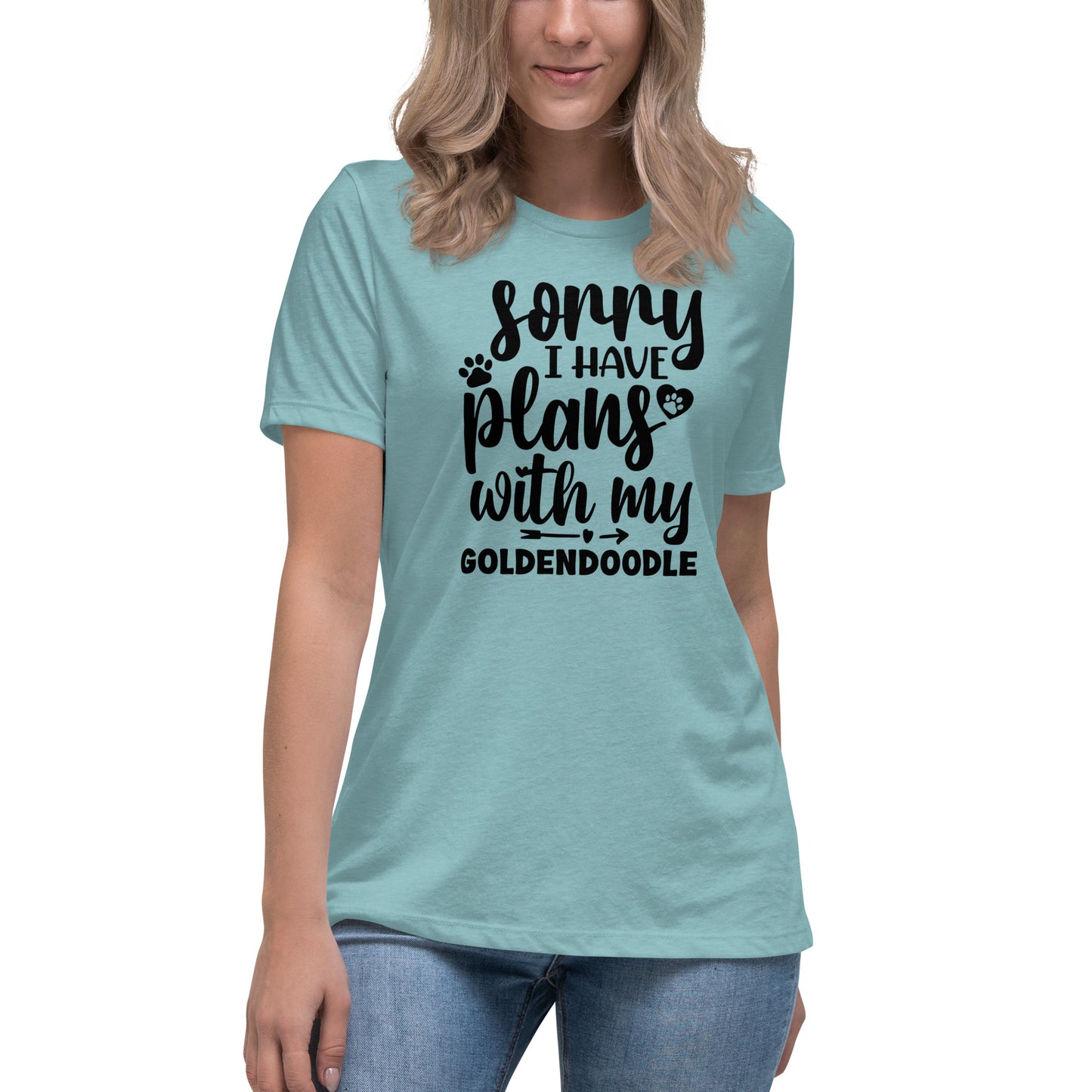 Plans with my Goldendoodle Women's Relaxed T Shirt