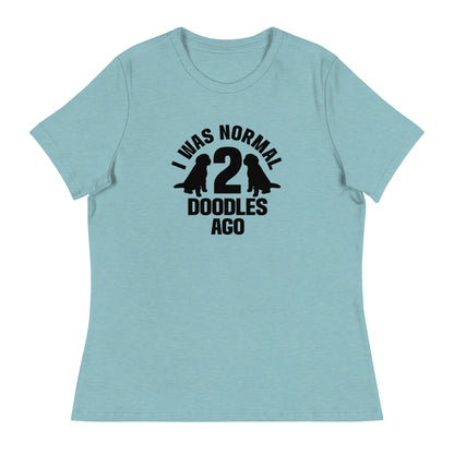 Normal 2 Doodles Ago - Women's Relaxed T Shirt