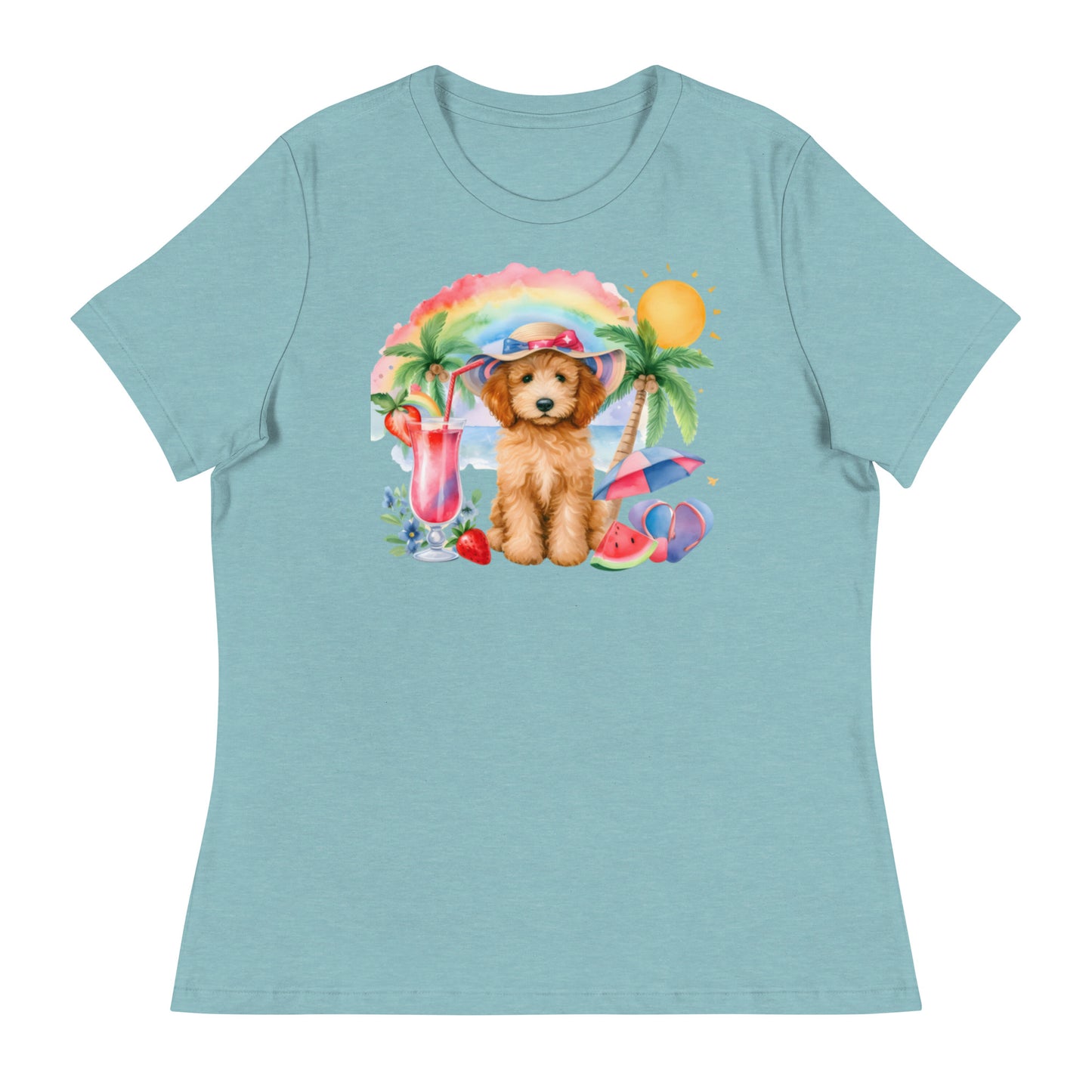 Puppy Beach Women's Relaxed T Shirt