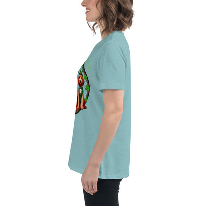 Doodle St. Patrick's Day - Bella Women's Relaxed T Shirt