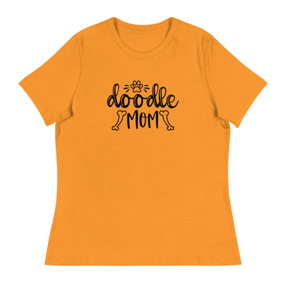 Doodle Mom Women's Relaxed T Shirt