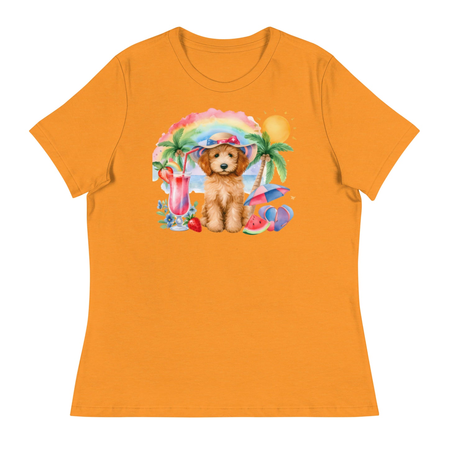 Puppy Beach Women's Relaxed T Shirt