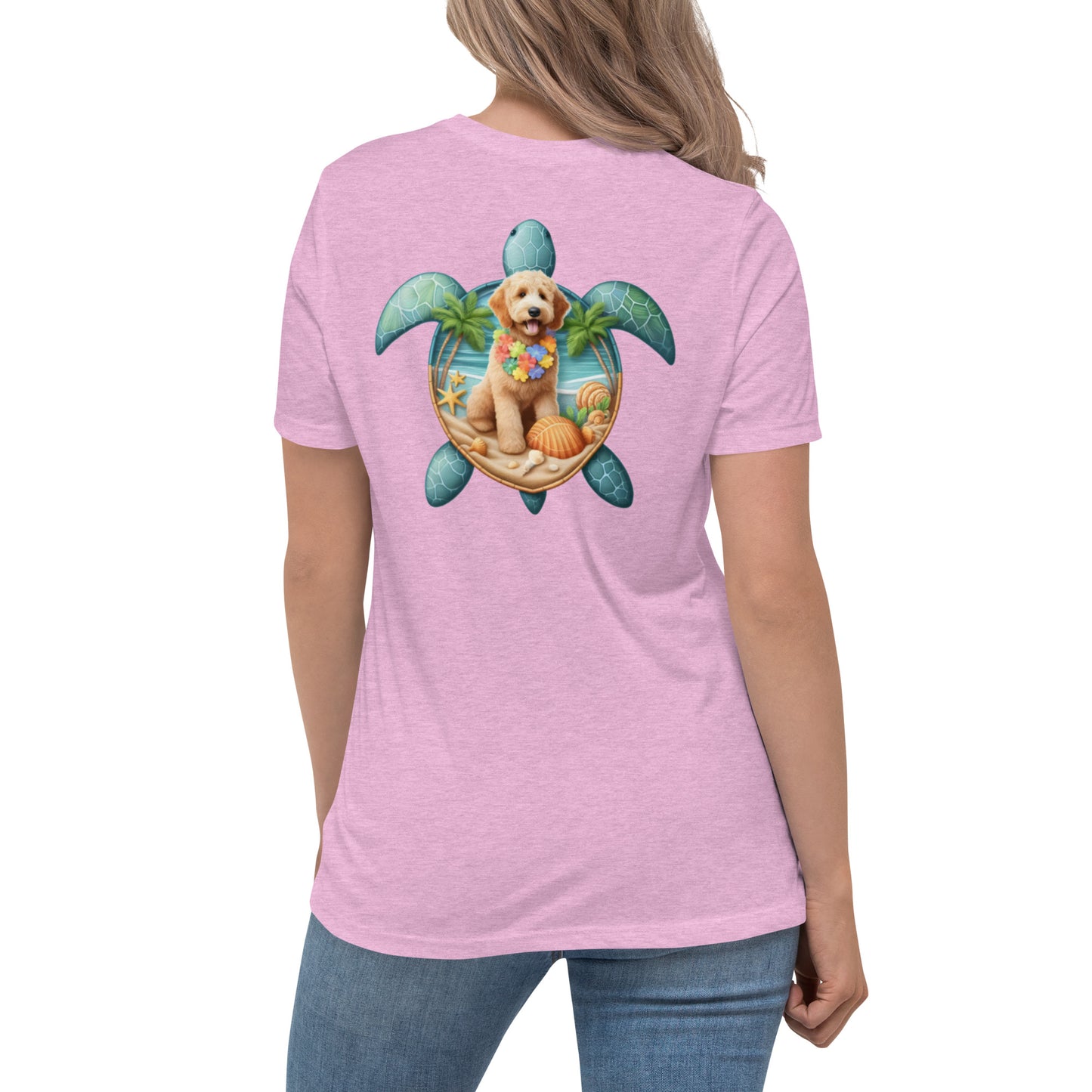 Sea Turtle Doodle Women's Relaxed T Shirt