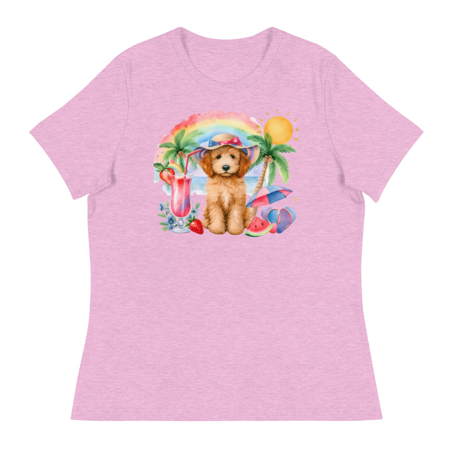 Puppy Beach Women's Relaxed T Shirt