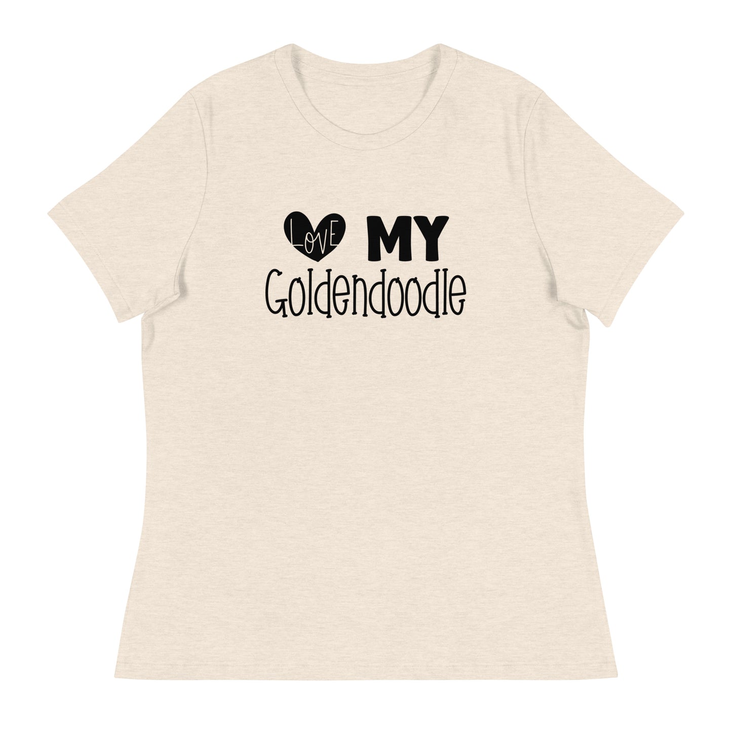 Love My Goldendoodle Women's Relaxed T Shirt