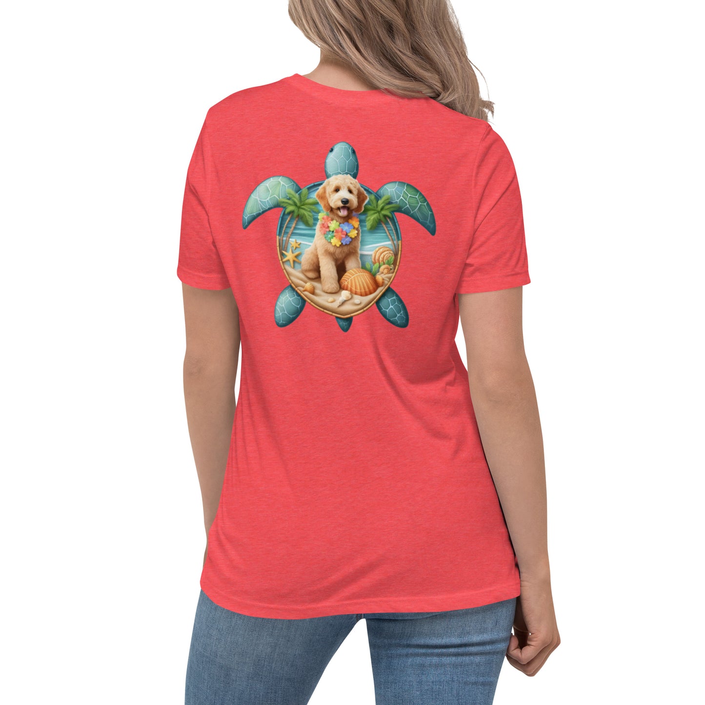 Sea Turtle Doodle Women's Relaxed T Shirt