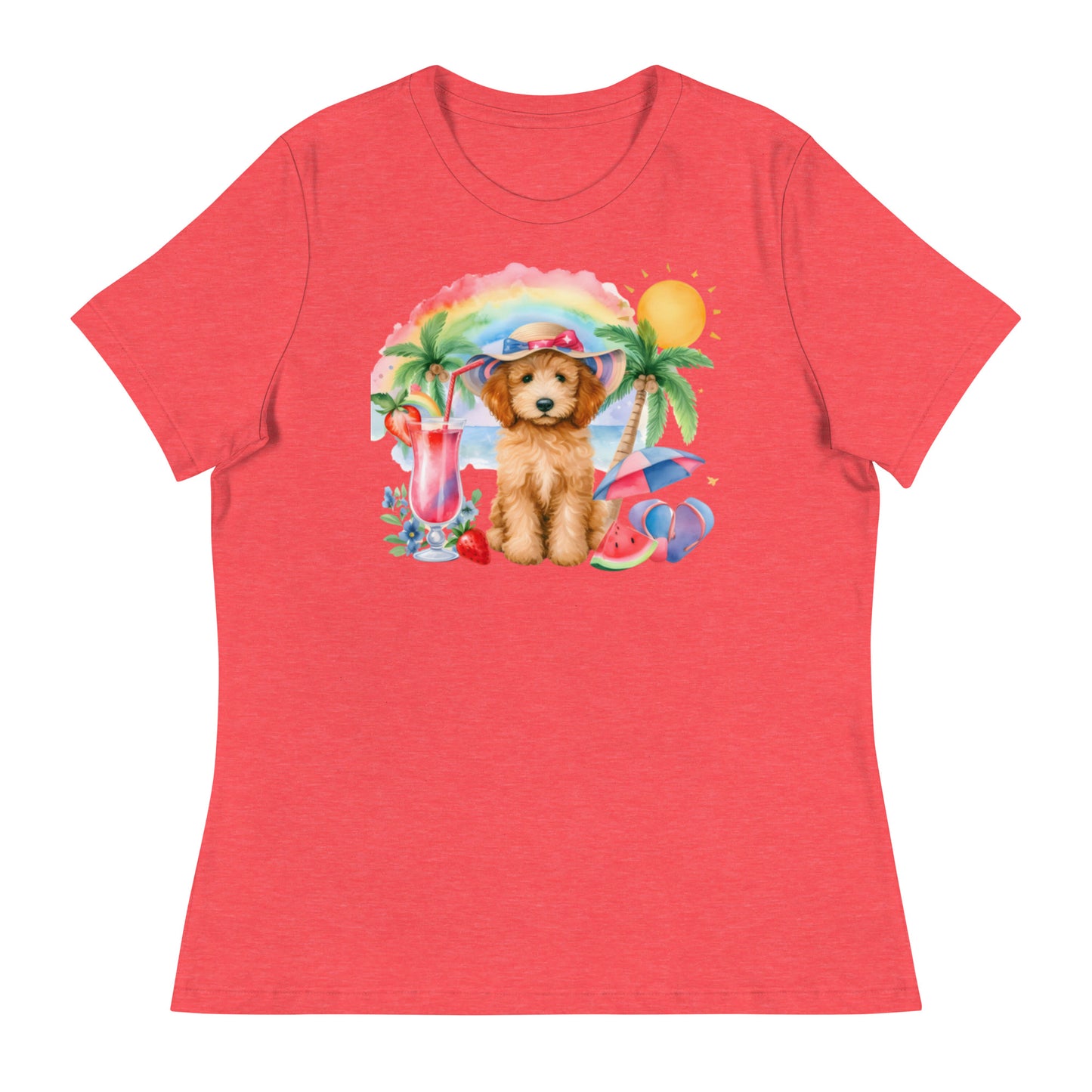 Puppy Beach Women's Relaxed T Shirt