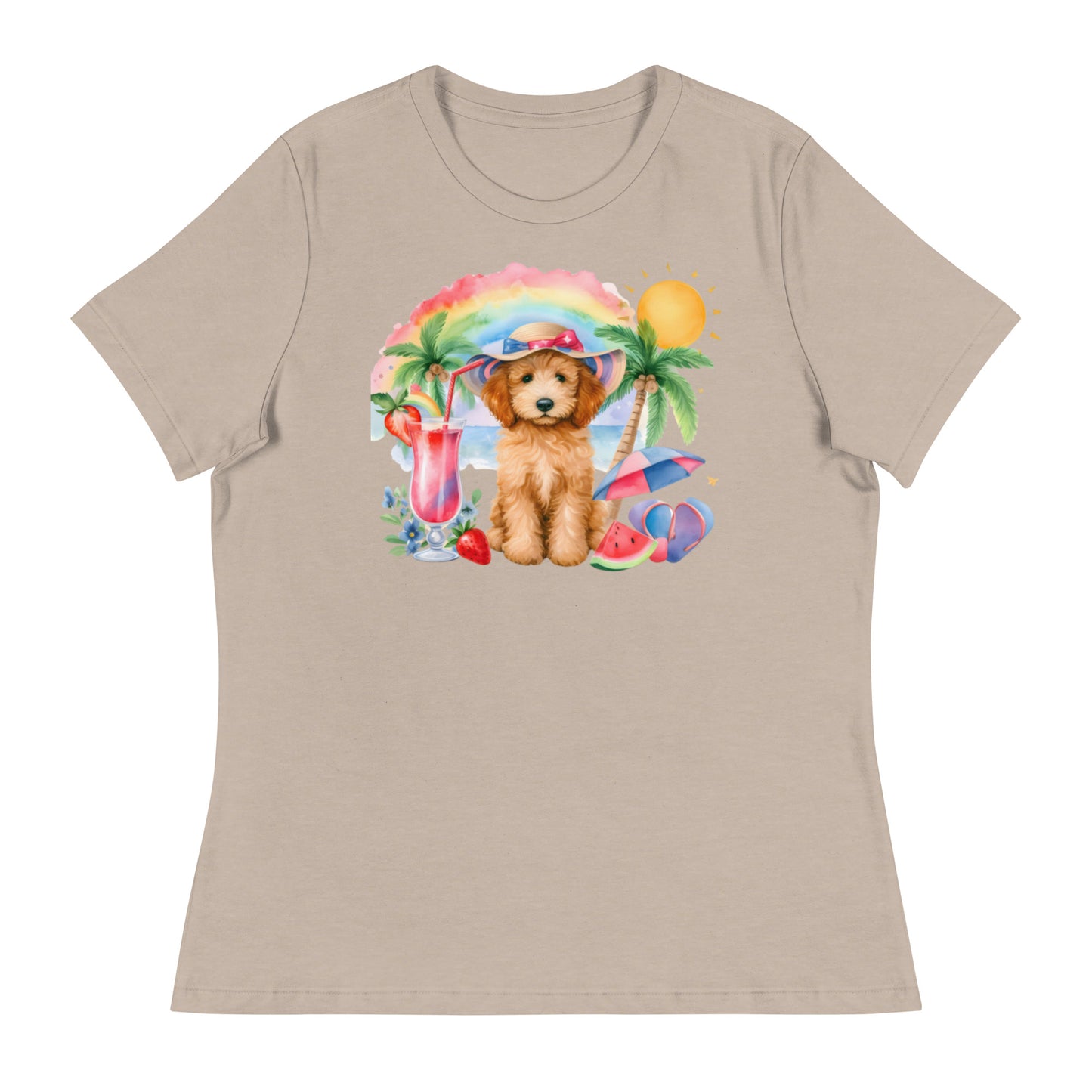 Puppy Beach Women's Relaxed T Shirt