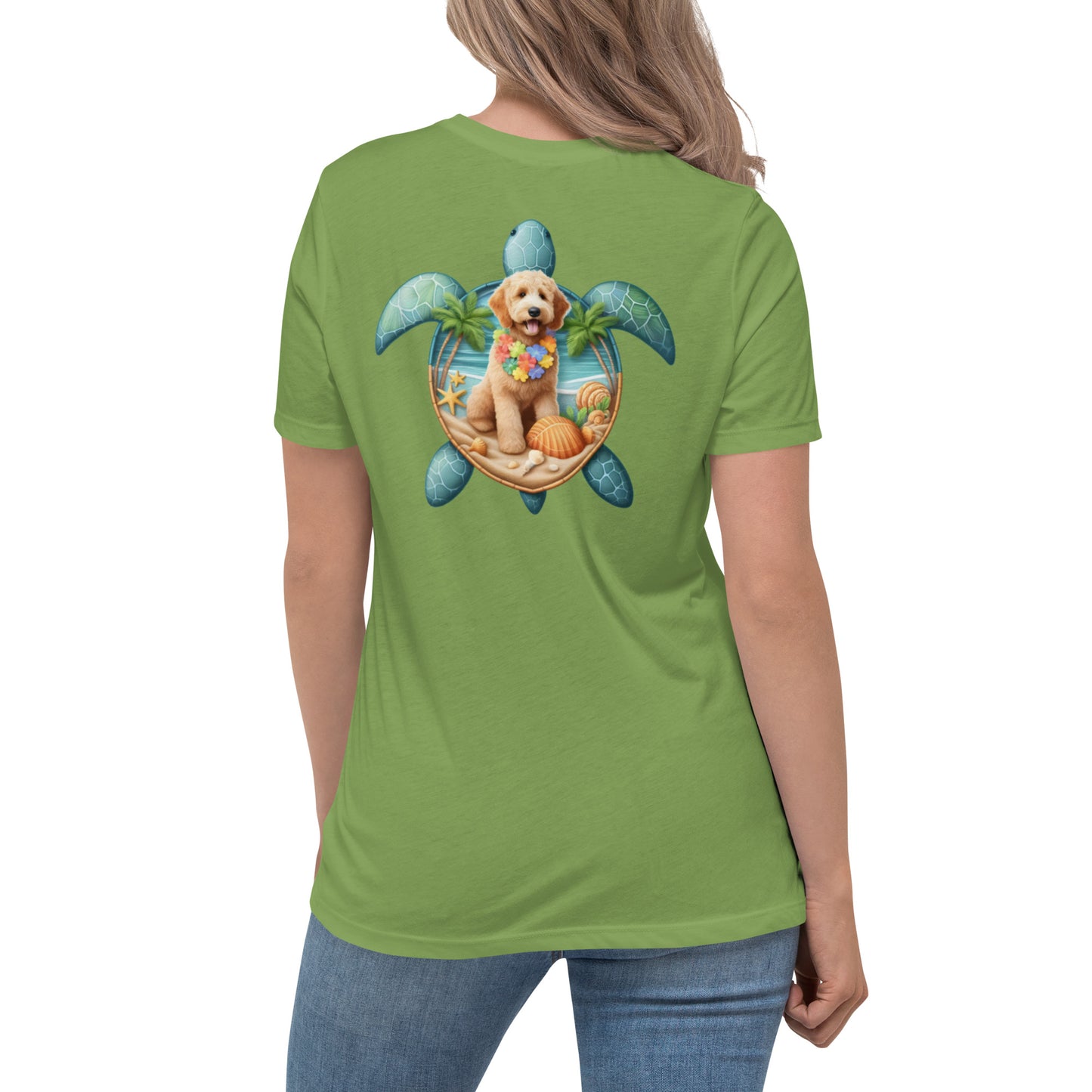 Sea Turtle Doodle Women's Relaxed T Shirt