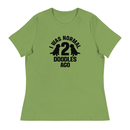 Normal 2 Doodles Ago - Women's Relaxed T Shirt