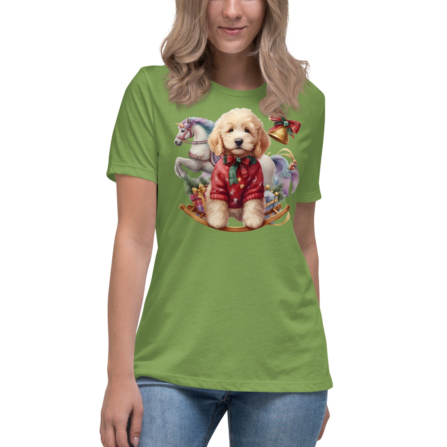 Christmas Doodle Women's Relaxed T Shirt