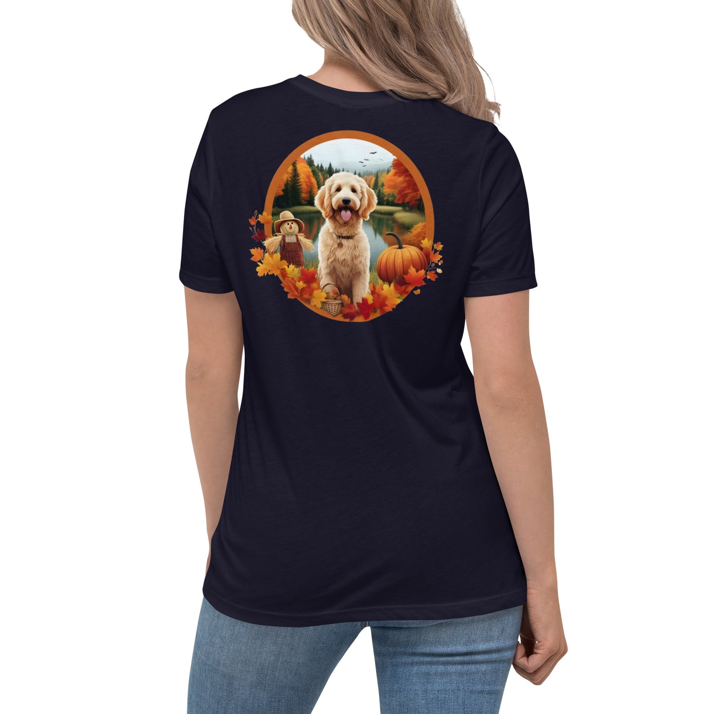 Fall Doodle Women's Relaxed T Shirt