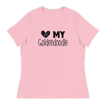 Love My Goldendoodle Women's Relaxed T Shirt