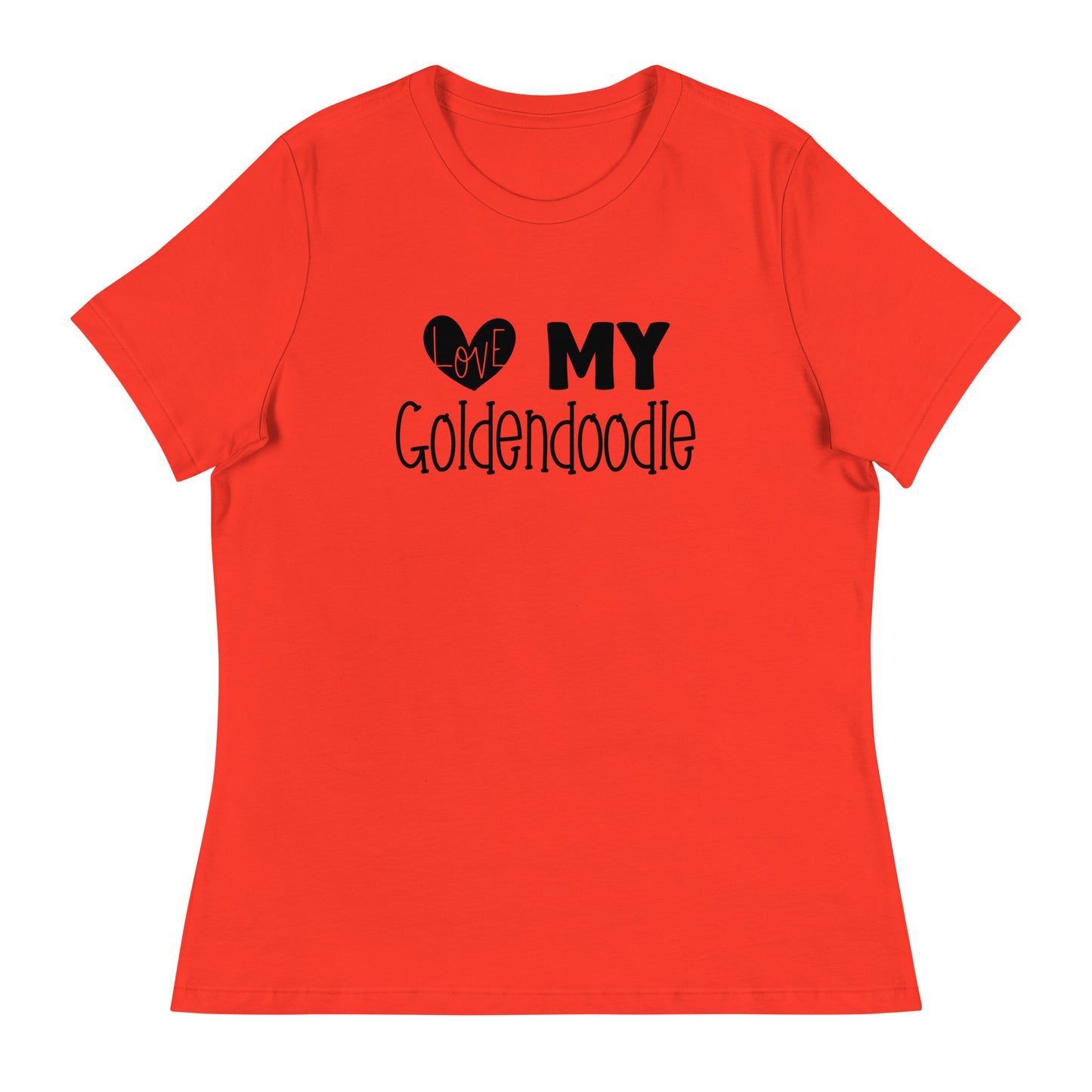 Love My Goldendoodle Women's Relaxed T Shirt