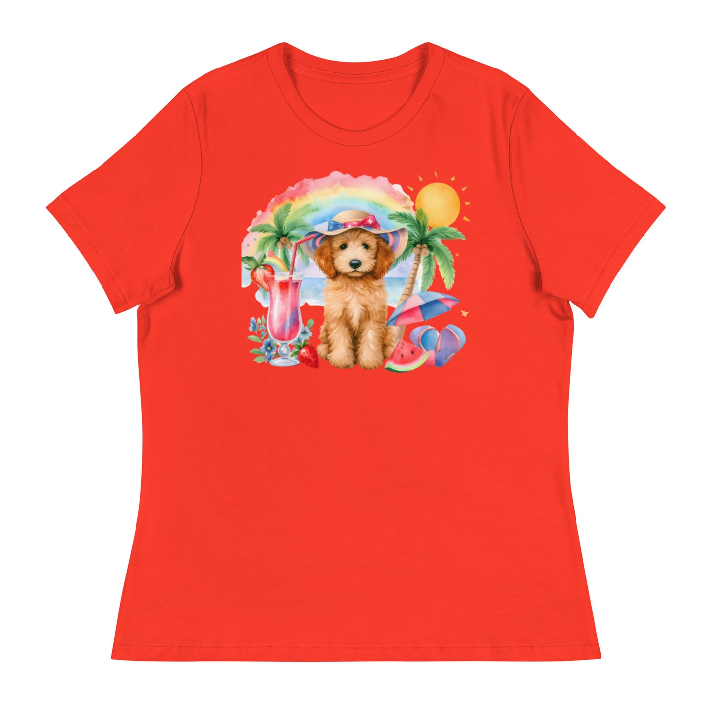 Puppy Beach Women's Relaxed T Shirt