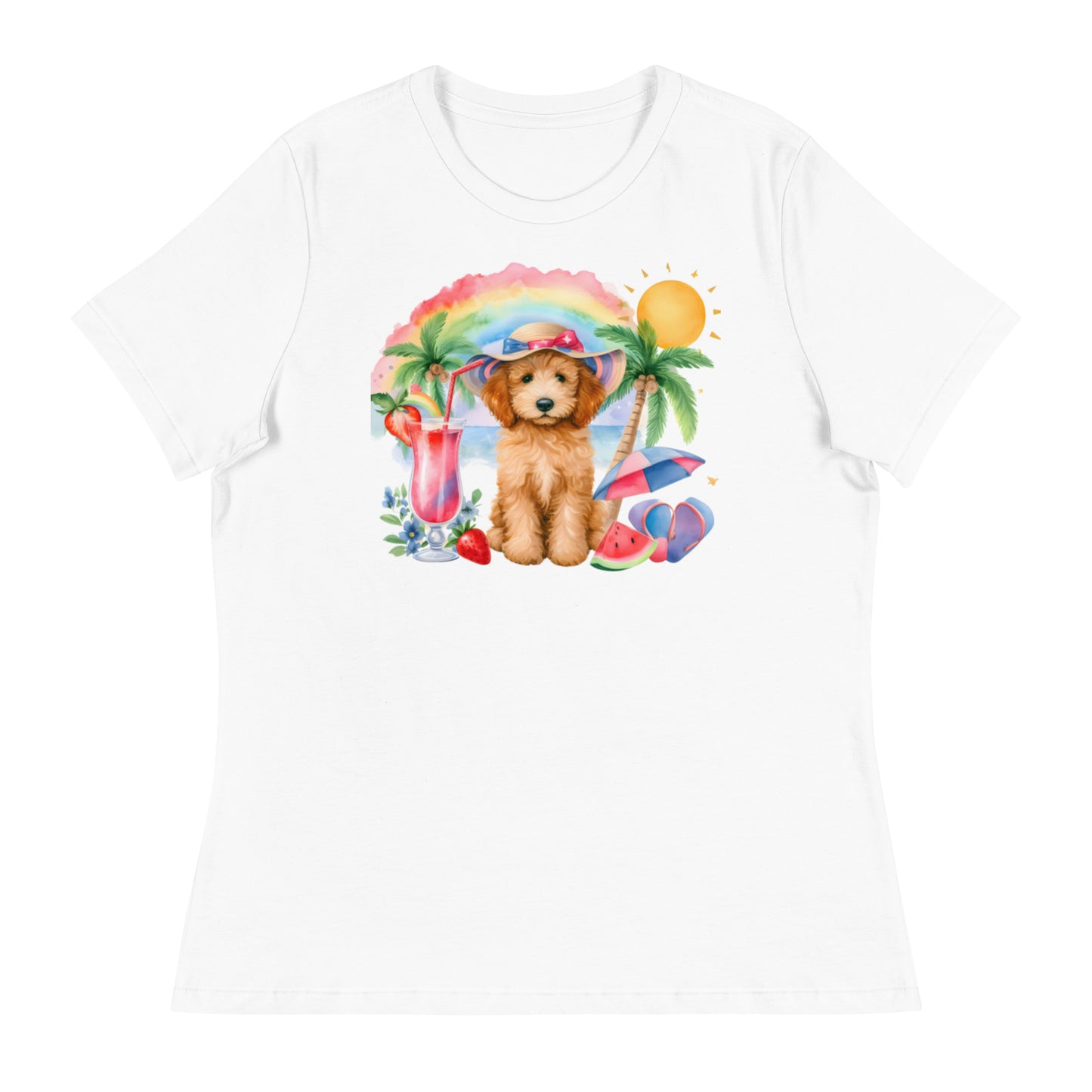 Puppy Beach Women's Relaxed T Shirt