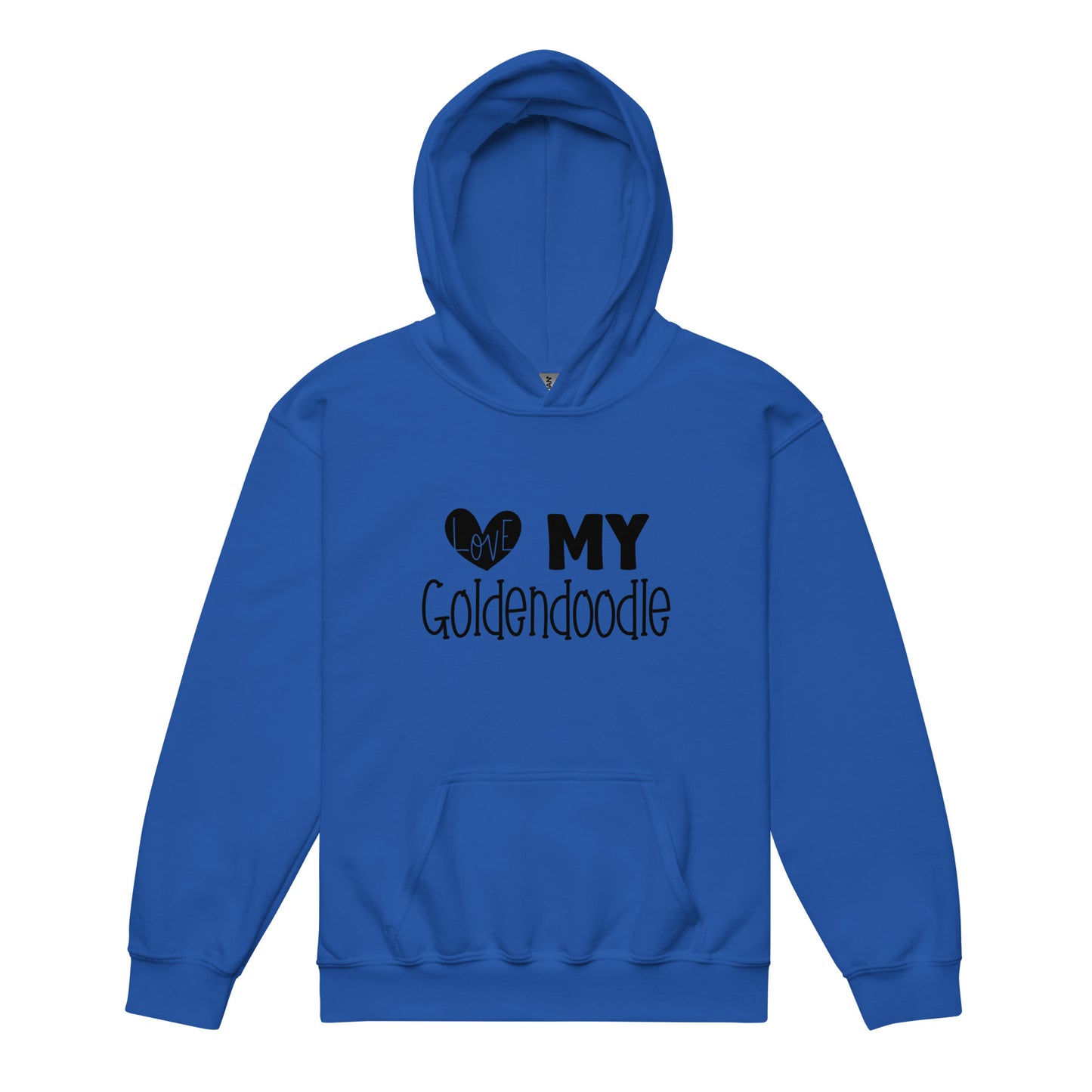 Love My Goldendoodle Youth Heavy Blend Hoodie